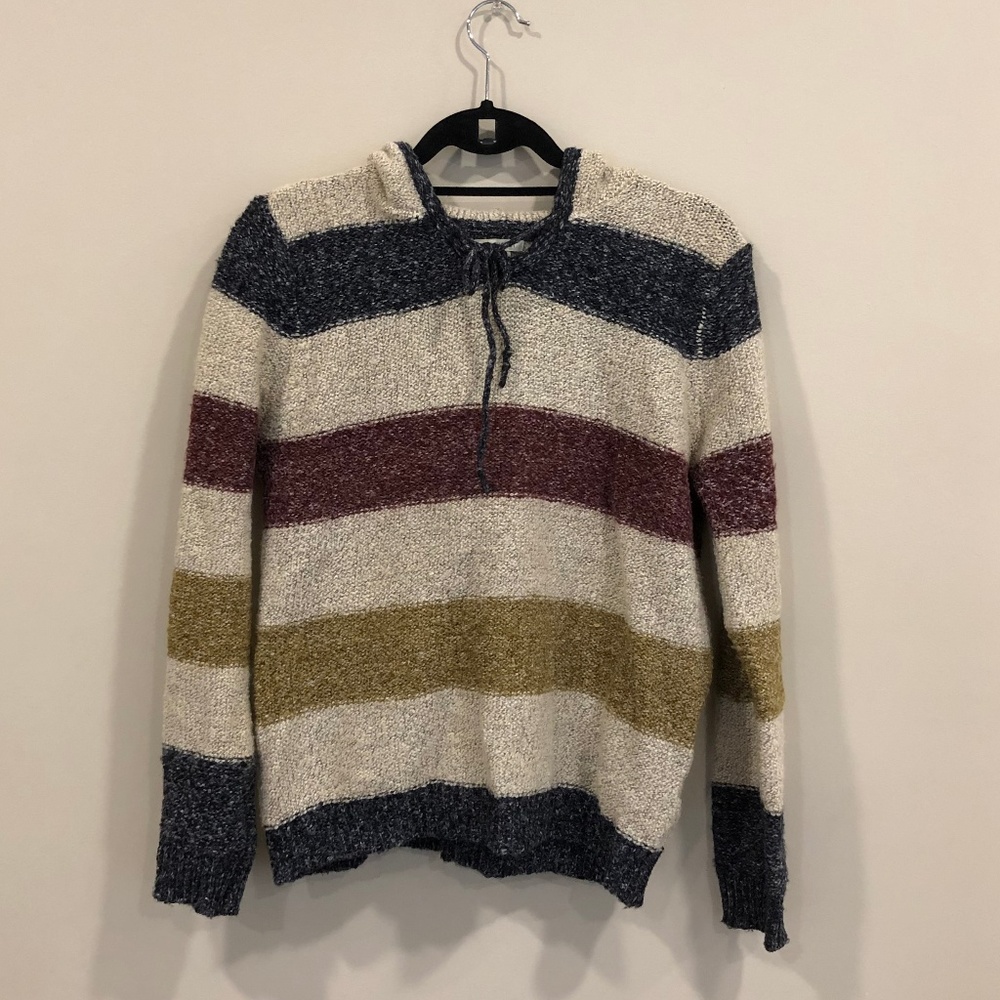 Soft Stripe Pull Over
